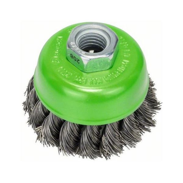 Bosch 2608622104 Stålbørste Rustfri M14 - Diameter 65mm