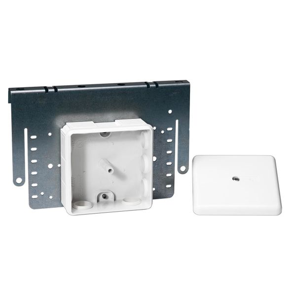 Schneider Electric IMT34096 Koblingsboks U56, hvit Stigeplate, tom