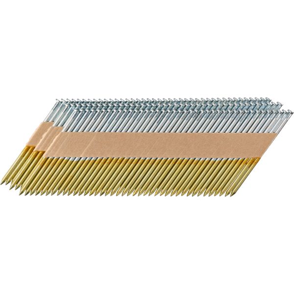 Milwaukee 4932478401 Maskinspiker rettbåndet, galvaniserte 4000-pakning, 2,8 x 63 mm