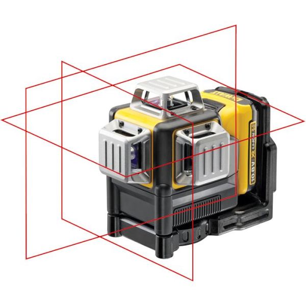 Dewalt DCE089D1R Krysslaser med rød laser