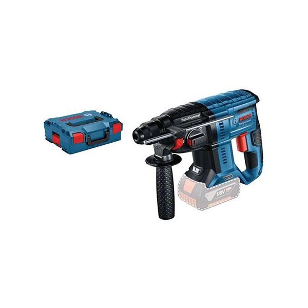 Bosch GBH 18V-21 Professional Borhammer uten batteri og lader, med L-BOXX