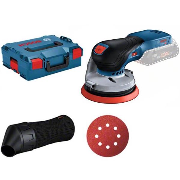 Bosch GEX 18V-125 Eksentersliper uten batteri og lader, med L-BOXX