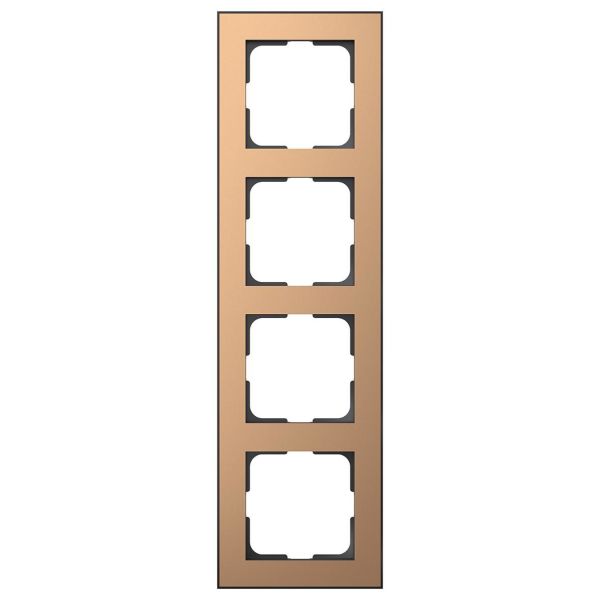 Elko EKO06452 Kombinasjonsramme kobber/svart 4 rom