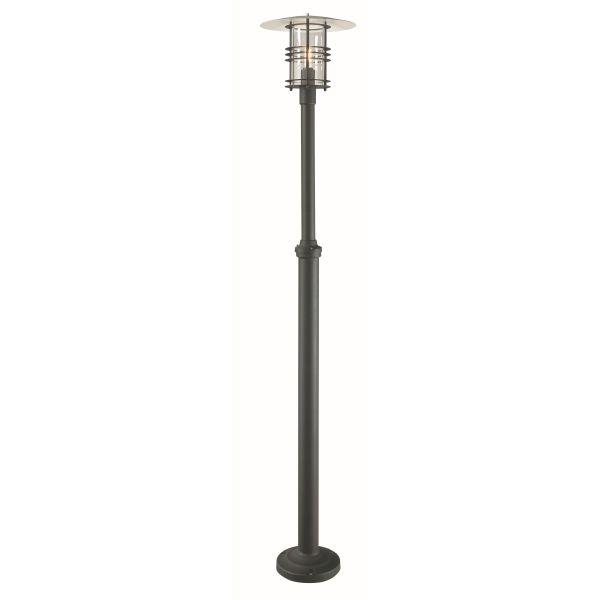 Norlys Stockholm Stolpearmatur 1570-2470 mm Svart