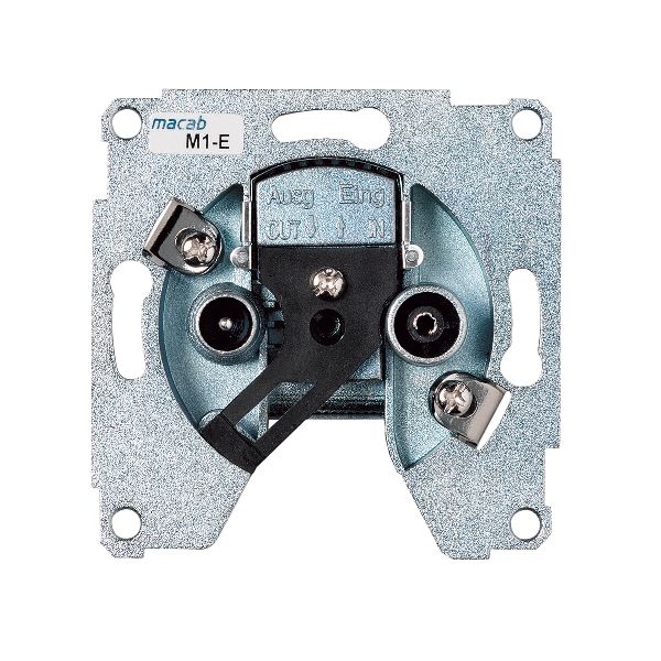 Schneider Electric 606041544 Fordeleruttak for c/c 60 mm veggboks R/TV S8