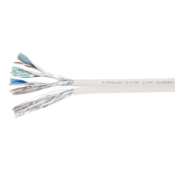 Eurolan 19SD-TA-23WT-0 Datakabel 16 ledere x 8 kabler, 0,58 mm 1 m, kappet