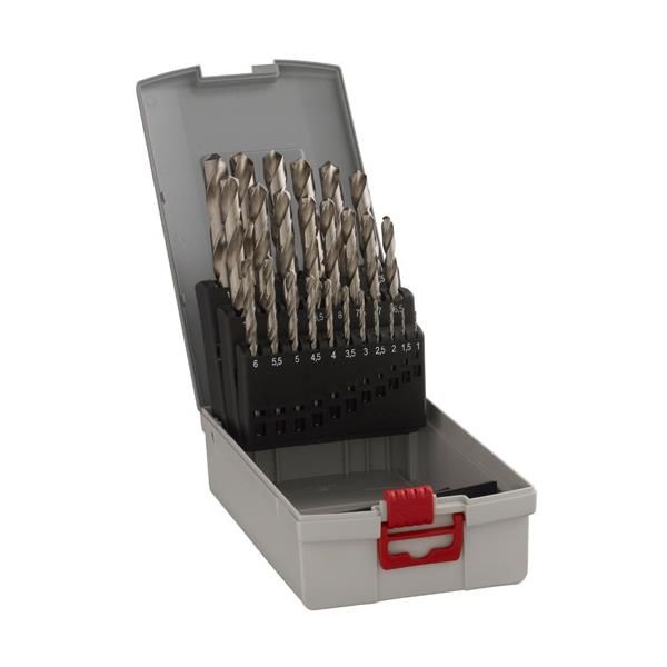Bosch HSS-G Metallborsett 25 deler