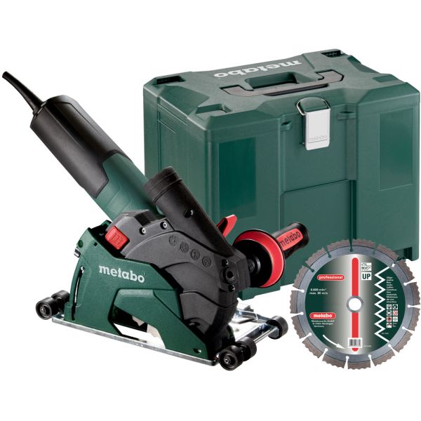 Metabo T 13-125 CED Vinkelsliper med veske og diamantkappskive, 1350 W