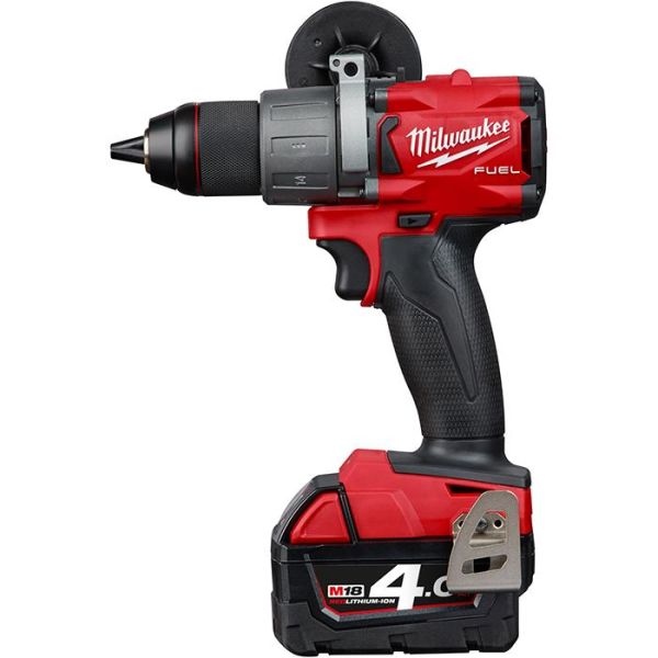 Milwaukee M18 FPD2-402C Slagbormaskin med 4,0Ah-batterier og lader