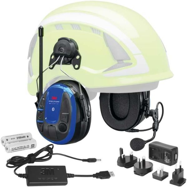 3M Peltor WS Alert XPI Hørselsvern Bluetooth, app, hjelmfeste & ladepakke
