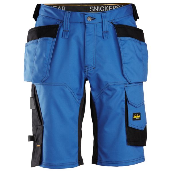 Snickers 6151 AllroundWork Shorts klarblå / svart 44