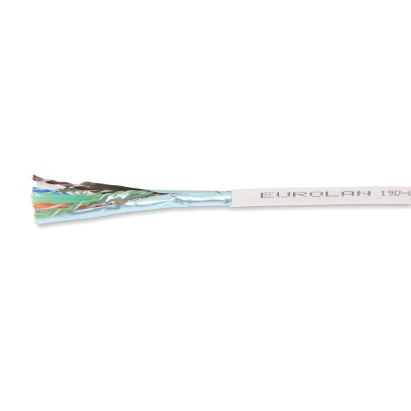 Eurolan 19C-UA-DCA-R500WT Datakabel hvit, LSZH, Dca