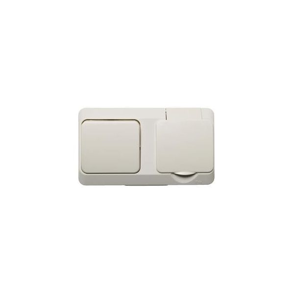 Schneider Electric Aqua Stark PV Vekkuttak 1-veis, trappebryter