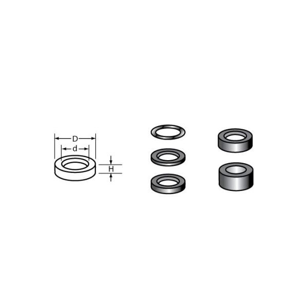 Cobolt 12801 Shims 12,5x8x0,1 mm