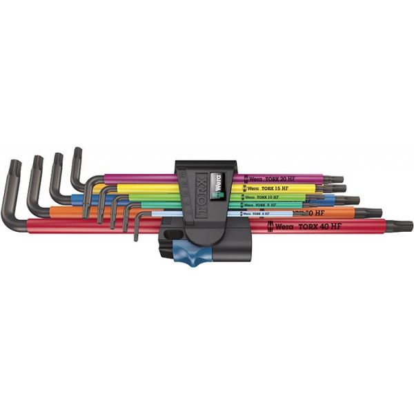 Wera 967/9 XL Multicolour HF Unbrakonøkkelsett