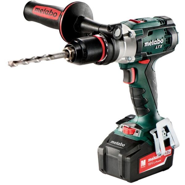 Metabo SB 18 LTX Impuls Slagbormaskin med 4,0Ah-batterier og lader