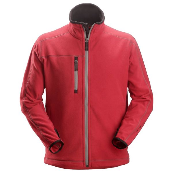 Snickers 8012 Fleecejakke chili XS