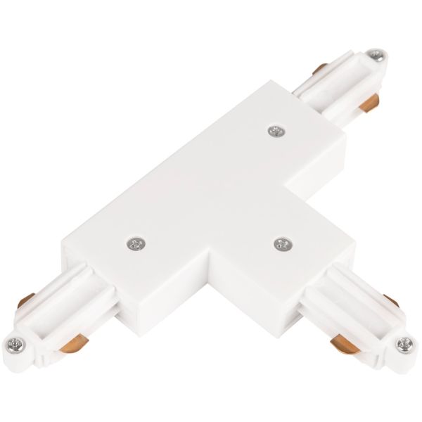 Hide-a-Lite LiteTrac T-tilkobling 1-faset, hvit Ytre