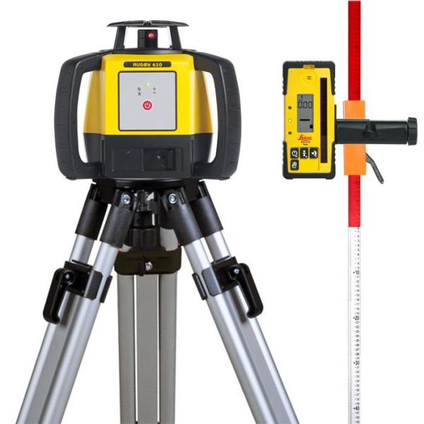 Leica Rugby 610 Rotasjonslaserpakke