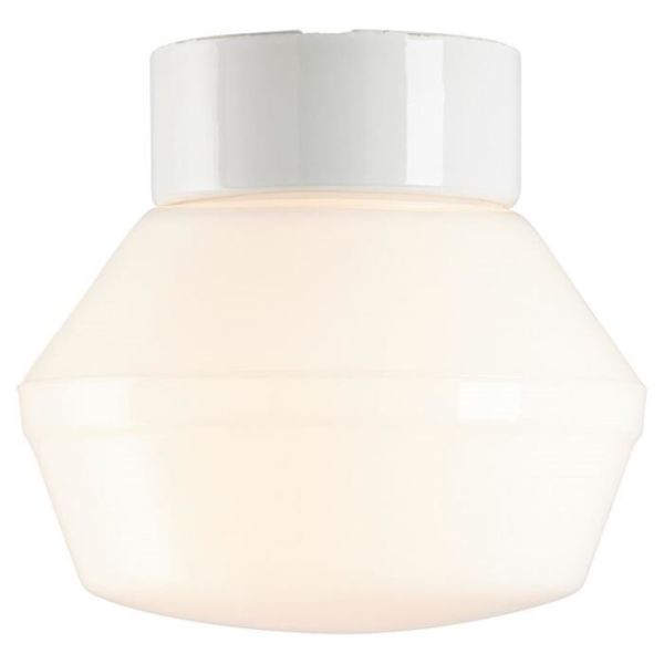 Ifö Electric 4089-800-10 Takarmatur hvit, rett, IP54, LED