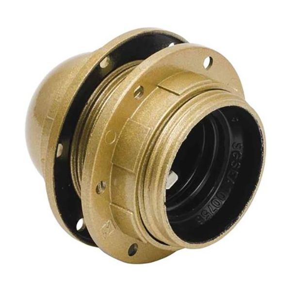 Gelia 100000944 Lampeholder E27, gjenget