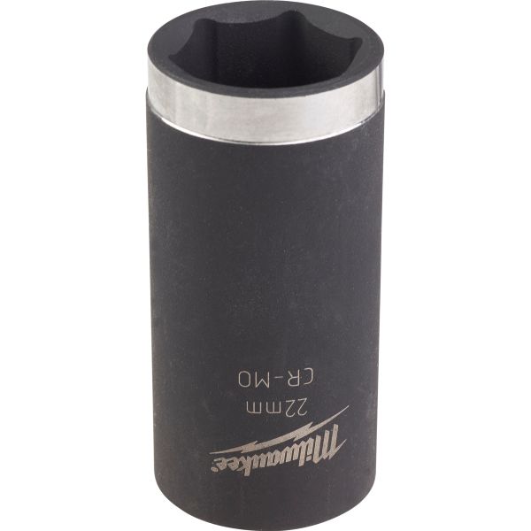Milwaukee Shockwave Impact Duty Kraftpipe 3/8"-feste, lang 22 mm