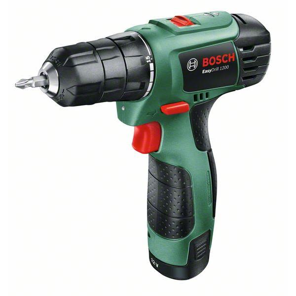 Bosch DIY Easy Drill 1200 Borskrutrekker med 1,5Ah batteri og lader