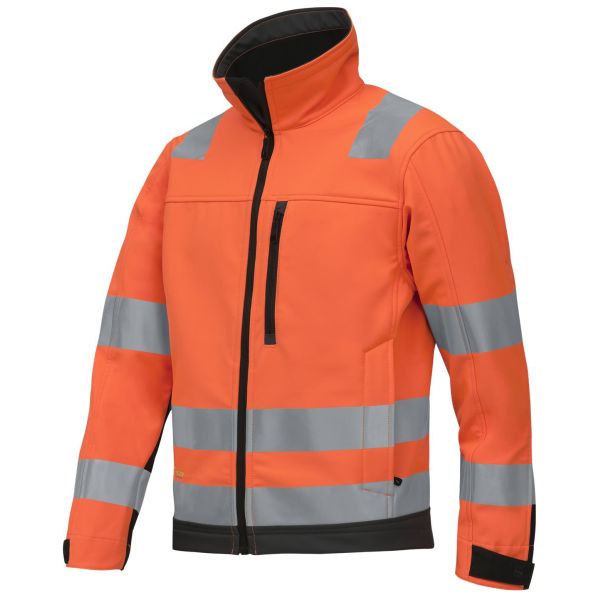 Snickers 1230 AllroundWork Softshelljakke varsel, oransje XS
