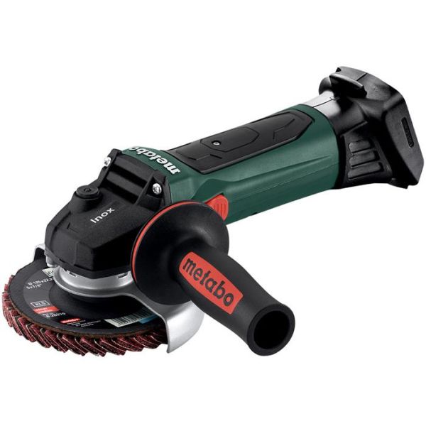 Metabo W 18 LTX 125 Quick Inox Vinkelsliper uten batteri og lader