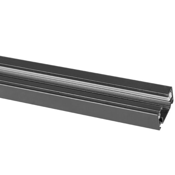 Hide-a-Lite LiteTrac Skinne svart 1 m