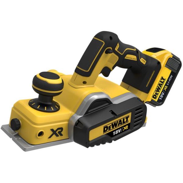 Dewalt DCP580P2 Høvel med batterier og lader