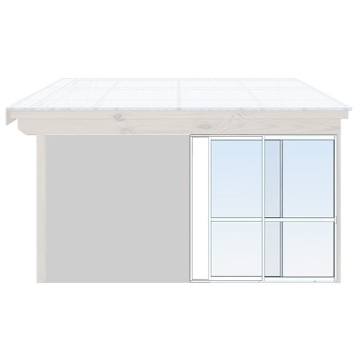 Skyvedør Sommer - Classic 204 cm - 2 felt