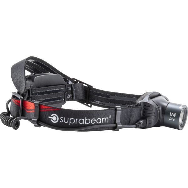 Suprabeam V4pro R Hodelykt oppladbar, 1000 lm