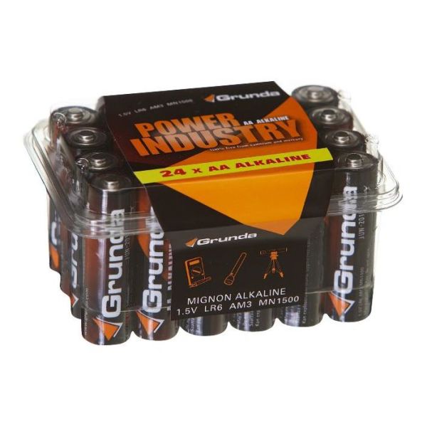 Grunda 0236-00208 Alkalisk batteri 24-pakning