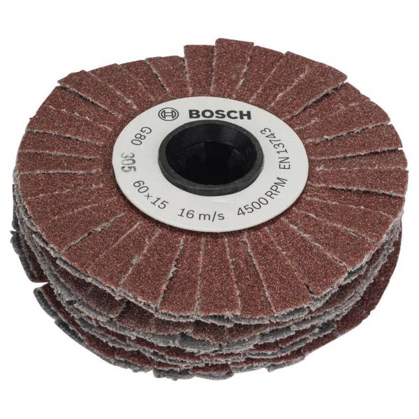 Bosch DIY 1600A00154 Slipetrinse fleksibel, 15 mm K80