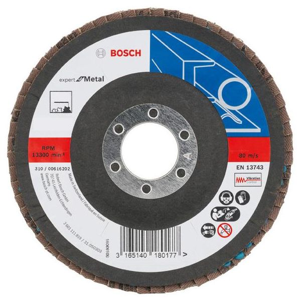 Bosch Expert for Metal Lamellslipeskive 180x22,23 mm K80