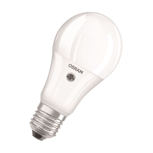 Osram PARATHOM SENSOR CLASSIC A LED-lampe matt, 9 W, 240°, 2700 K, 806 lm