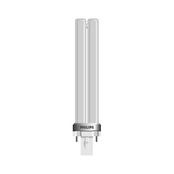Philips Master PL-S Kompaktlysrør 5 W, 2-stifts