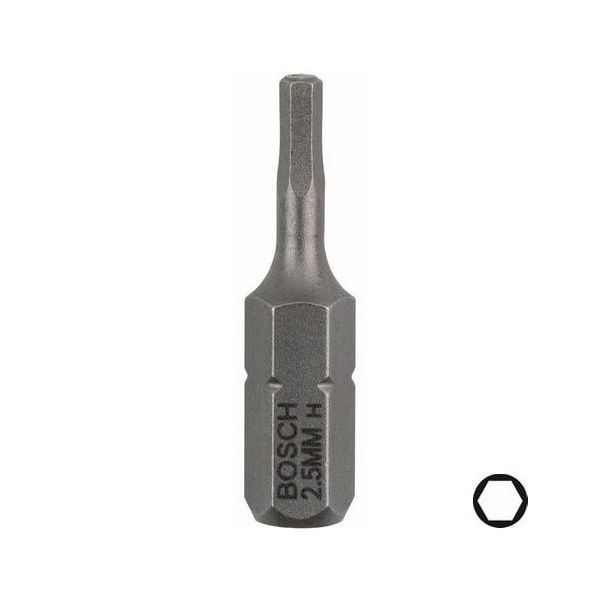 Bosch HEX Skrubits HEX2,5 3-pakn. 25 mm