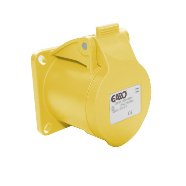 Garo UIL 216-4 S Paneluttak IP44, 3-polet, 16 A, gul, 4 h