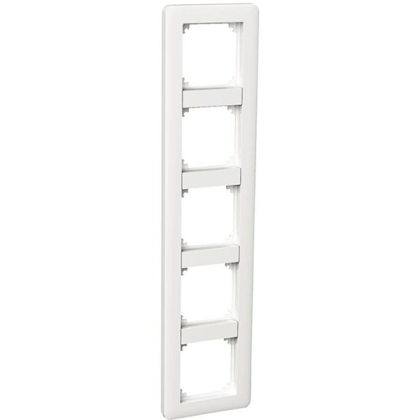 Schneider Electric Exxact Primo Kombinasjonsramme hvit, blank 5 rom