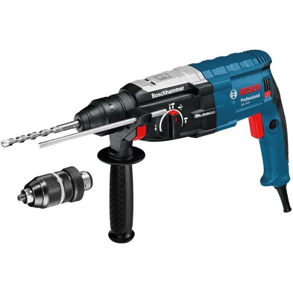 Bosch GBH 2-28 F Borhammer med verktøykasse, 880 W
