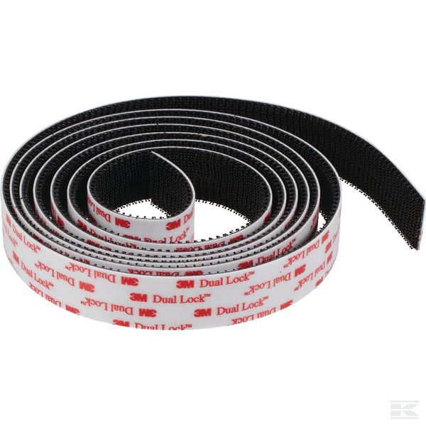 3M Hook & Loop SJ352Bbk Borrelås svart