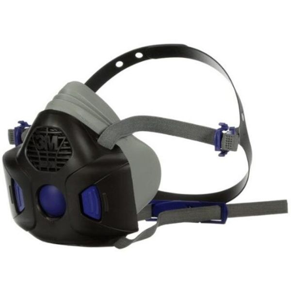3M Secure Click HF-801SD Halvmaske med talemembran, uten filter Str. S