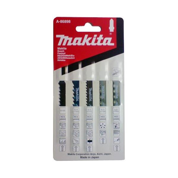 Makita A-86898 Stikksagblad 5-pakning