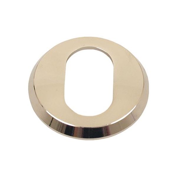 ASSA 412700110002 Sylinderring til oval sylinder, 6 mm Forniklet