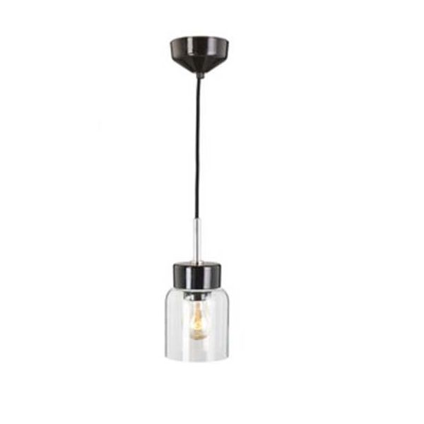 Ifö Electric Tova Pendelarmatur med tekstilkabel Klar, svart