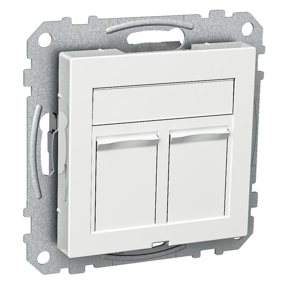 Schneider Electric Actassi WDE002434 Midtplate 2 koblinger Plan