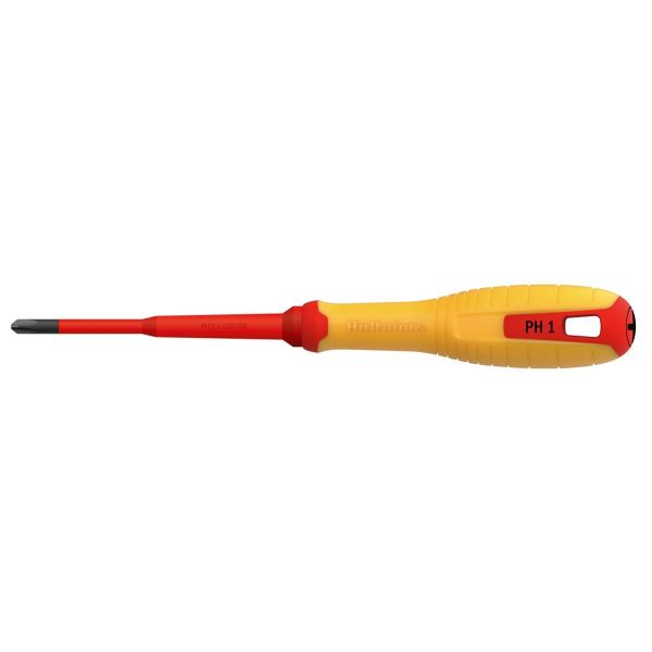 Hultafors 445515 Skrutrekker for Phillips, isolert 1000 volt PH 1 x 100 VDE