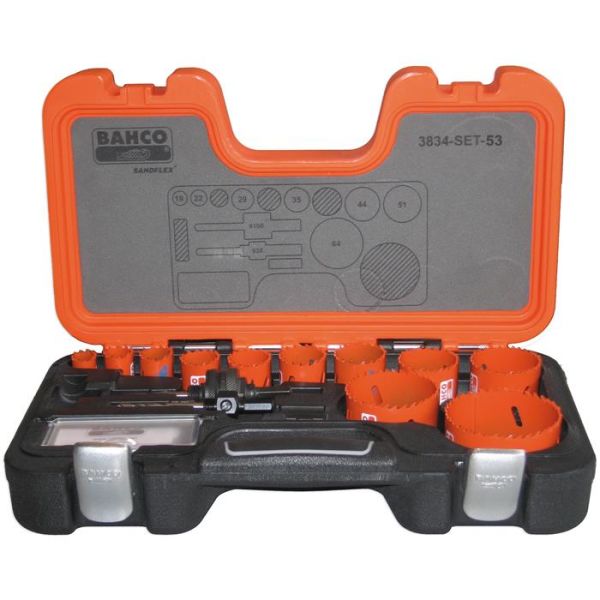 Bahco 3834-SET-53 Hullsagsett